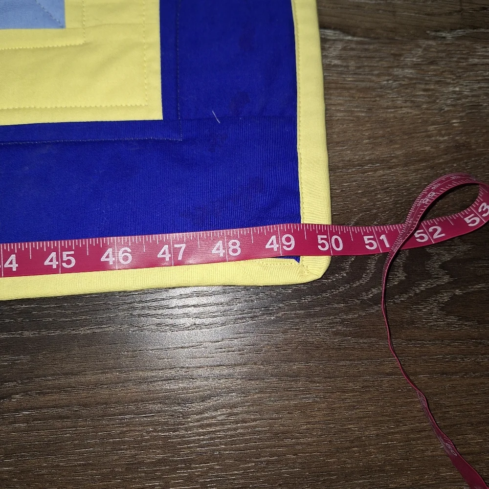 Handmade Fire Truck Themed Quilt, Flannel Backed, NWOT